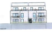 2-Zimmer-Penthousewohnung (bezugsfrei) mit Dachterrasse, EBK, Aufzug, TG-Stellplatz + Wallbox - Ansicht Ost
