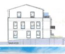 2-Zimmer-Penthousewohnung (bezugsfrei) mit Dachterrasse, EBK, Aufzug, TG-Stellplatz + Wallbox - Ansicht Süd
