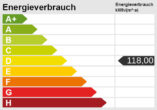 1 Zimmer-Wohnung mit Loggia, Einbauküche und Stellplatz in Eppelheim ab 01.11.26 - Energieskala