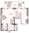 Zweifamilienhaus: Doppelhaus mit schönem Garten+ zwei Wohn-Einheiten (ca. 212m²+ca.90m²) - EG links