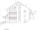 In 7 Minuten in Altenbach: Schönes 3-Familienhaus mit Ausbaupotenzial - Ansicht Südwest