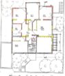 In 7 Minuten in Altenbach: Schönes 3-Familienhaus mit Ausbaupotenzial - Grundriss EG u. OG
