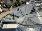 Heidelberg-Dossenheim: Traumhafte Luxus Maisonette-Wohnung über den Dächern von Dossenheim - Wendeltreppe zur Dachterrasse