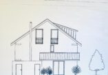 Reihenendhaus mit 4,5 Zimmern, Garten, 2 Stellplätzen & Wallbox - Ansicht West