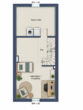Reihenendhaus mit 4,5 Zimmern, Garten, 2 Stellplätzen & Wallbox - Grundriss KG