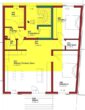 3-Zimmer-Wohnung mit Balkon und KFZ-Stellplatz im Herzen von Dossenheim - Grundriss