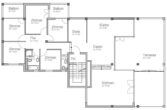 Schriesheim-Altenbach: Moderne Bürofläche mit großer Dachterrasse, 6 Zimmern & 2 Carports - Grundriss