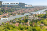 Stilvolles 3-Familienhaus in begehrter Lage von Heidelberg - Orientierungsübersicht